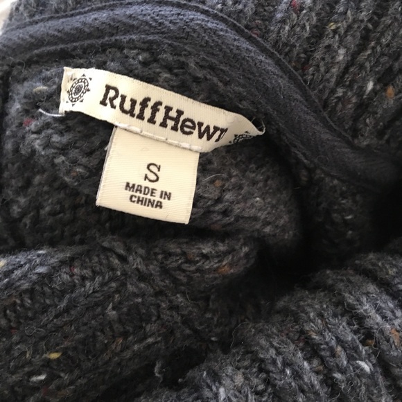 Ruff Hewn Gray wool sweater - Picture 4 of 4